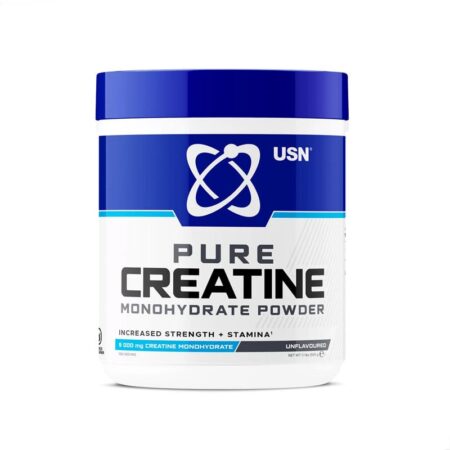 USN Micronized 100% Pure Creatine - High Performance Creatine Powder 500 g - Jar