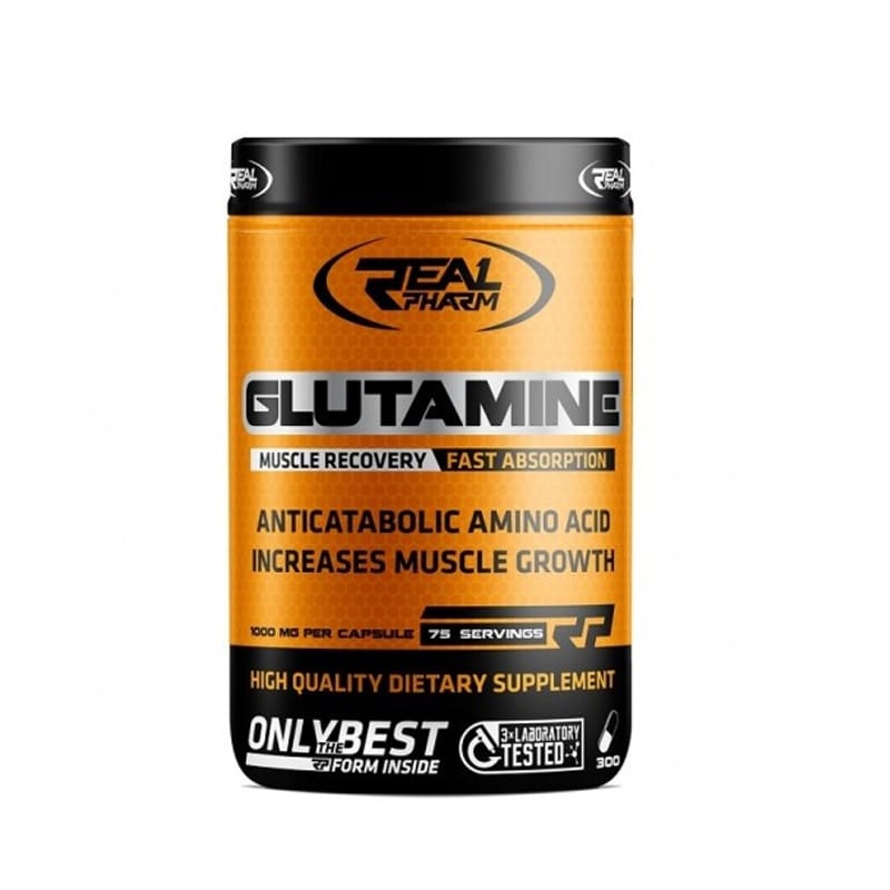 Real Pharm Glutamine 900mg - 300 caps