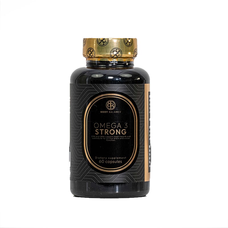 BODY BALANCE NUTRITION Omega 3 Strong - 60 Softgels