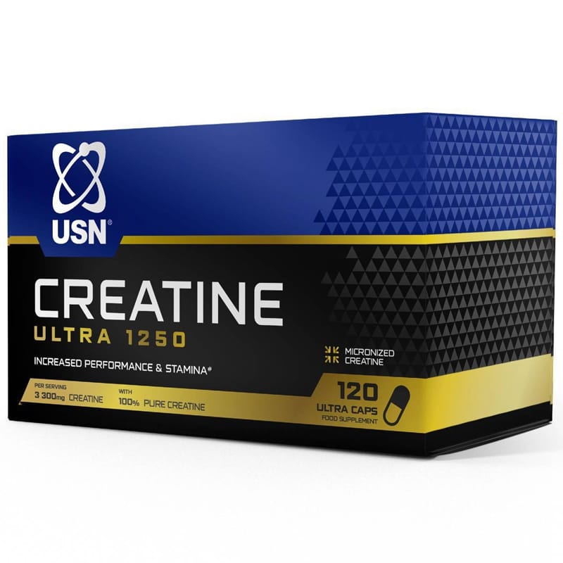 USN Creatine Ultra 1250 Mega Caps - 120 Caps