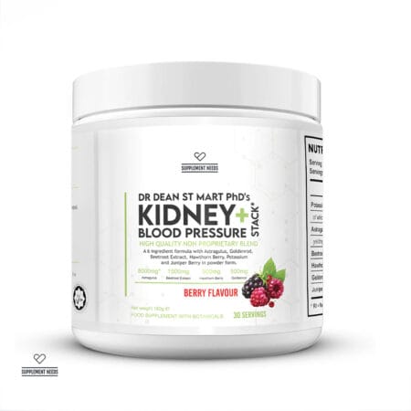 Supplement Needs Kidney and Blood Pressure Stack - Powder - Berry Flavour